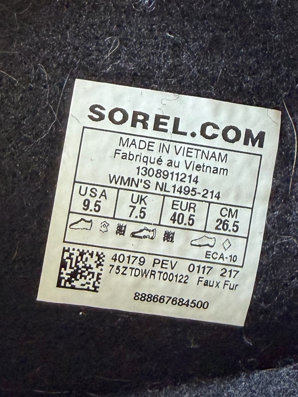 Sorel Olive Green and Black Shearling-Lined Lace-Up Boots - Picture 7 of 7